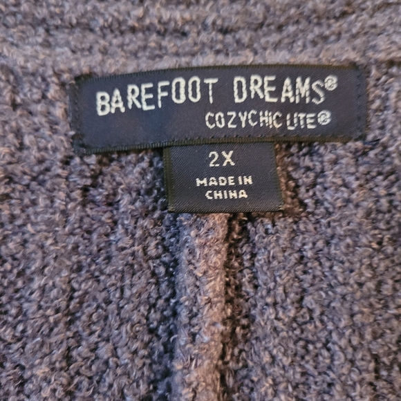 Womens Barefoot Dream CozyChic Lite shrug cardigan plus size 2X - Picture 2 of 4